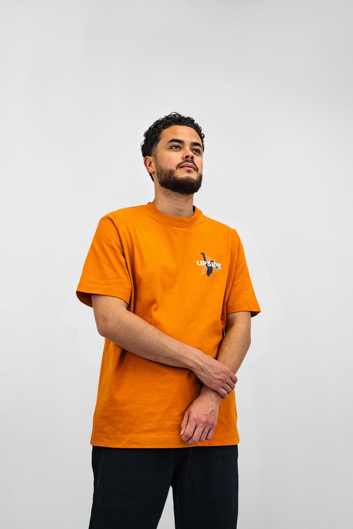 Ultrazwaar T-shirt "UPSIDE".